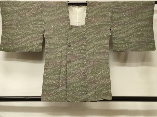 平和屋着物＃道行コート　霞文　暈し染め　正絹　逸品　CABE5332in