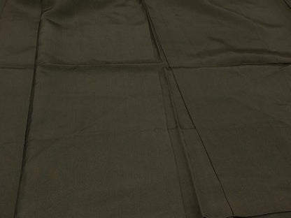 平和屋着物＃男性　長羽織　黒紋付き　正絹　逸品　CABE5344in