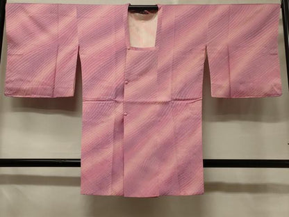 平和屋着物＃道行コート　流線文　暈し染め　鈴乃屋扱い　正絹　逸品　未使用　CABE5362in