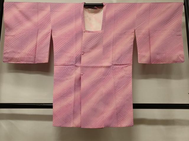 平和屋着物＃道行コート　流線文　暈し染め　鈴乃屋扱い　正絹　逸品　未使用　CABE5362in