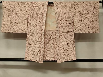 平和屋着物＃羽織　木目絞り　正絹　逸品　CABE5364in