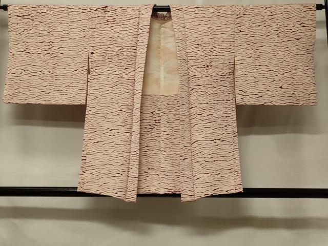 平和屋着物＃羽織　木目絞り　正絹　逸品　CABE5364in