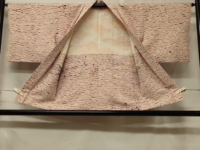 平和屋着物＃羽織　木目絞り　正絹　逸品　CABE5364in
