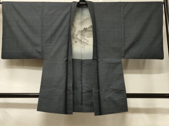 平和屋着物＃男性　本場大島紬　羽織　120亀甲　総詰め　正絹　逸品　CABE5370in