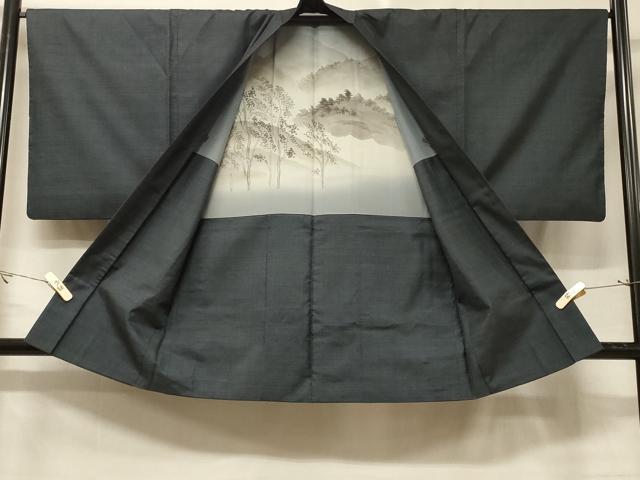 平和屋着物＃男性　本場大島紬　羽織　120亀甲　総詰め　正絹　逸品　CABE5370in