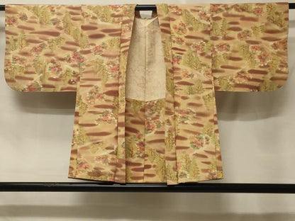 平和屋着物＃羽織　樹林文　暈し染め　正絹　逸品　CABE5435in