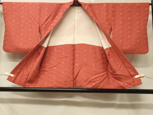 平和屋着物＃羽織 絞り 麻の葉地紋 正絹 逸品 CABE5448in