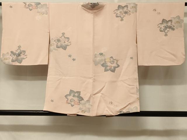 平和屋着物＃羽織 寿光織 草花文 金糸 正絹 逸品 CABE5459in