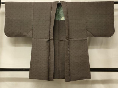 平和屋着物＃本場染大島紬 羽織 菱文 正絹 逸品 未使用 CABE5460in