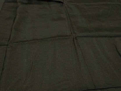 平和屋着物＃男性　羽織　黒紋付き　正絹　逸品　CABE5473in