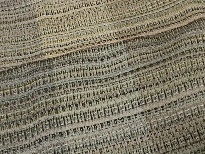 平和屋着物＃道中着　横段文　ロング丈　正絹　逸品　CABE5524in