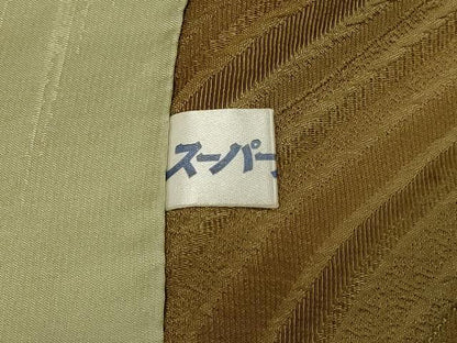 平和屋着物＃道行コート　流水文　ロング丈　正絹　逸品　CABE5528in