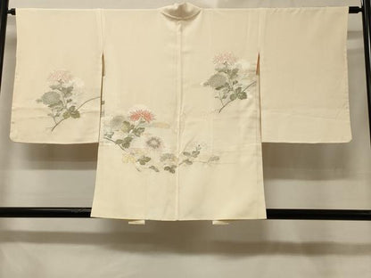 平和屋着物＃羽織　寿光織　エ霞枝花文　金銀糸　正絹　逸品　CABE5536in
