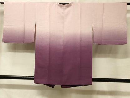 平和屋着物＃道行コート　霞文　暈し染め　正絹　逸品　CABE5537in