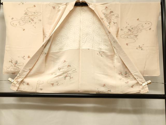平和屋着物＃羽織　結び紐草花文　金銀糸　正絹　逸品　CABE5546in