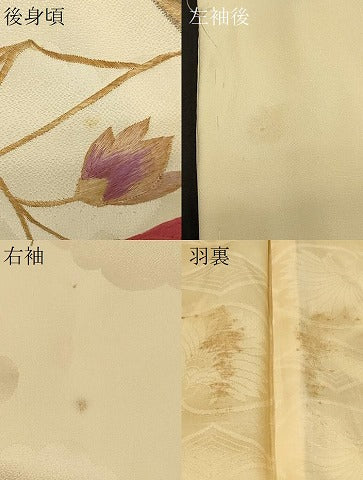 平和屋着物＃羽織　総刺繍　枝花文　暈し染め　銀糸　正絹　逸品　未使用　CABE5551in 平和屋着物＃羽織 総刺繍 枝花文 暈し染め 銀糸 正絹 逸品 未