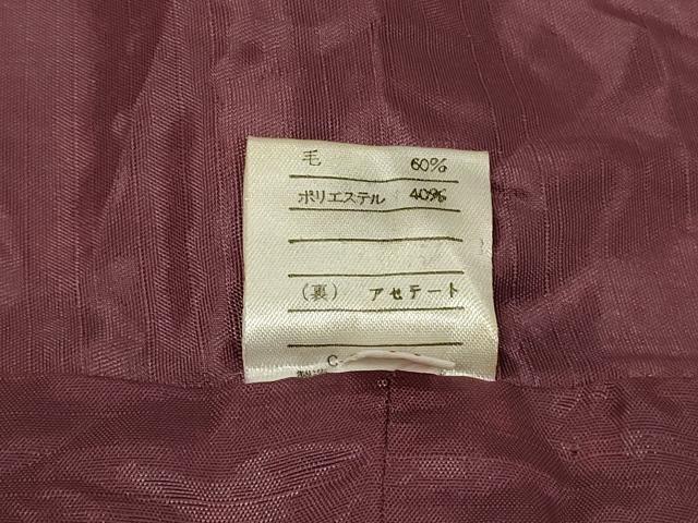 平和屋着物＃道中着　霞文　交織　CABE5552in