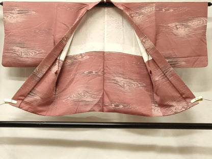 平和屋着物＃羽織　杢目文　暈し染め　正絹　逸品　CABE5577in