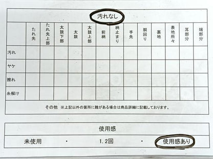 平和屋着物◎太鼓柄袋帯 松葉文 金糸 正絹 逸品 CABE5988nb