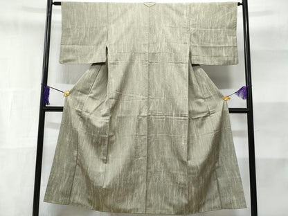 平和屋着物■上質な紬　流線文　正絹　逸品　CABE6013fb