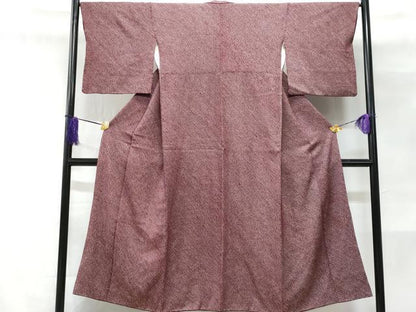 平和屋着物■大変加工の良い総絞り小紋 正絹 逸品 CABE6053fb