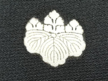 平和屋着物■豪華黒留袖 駒刺繍 扇面御所車人物文 金彩 正絹 逸品 CABE6066fb