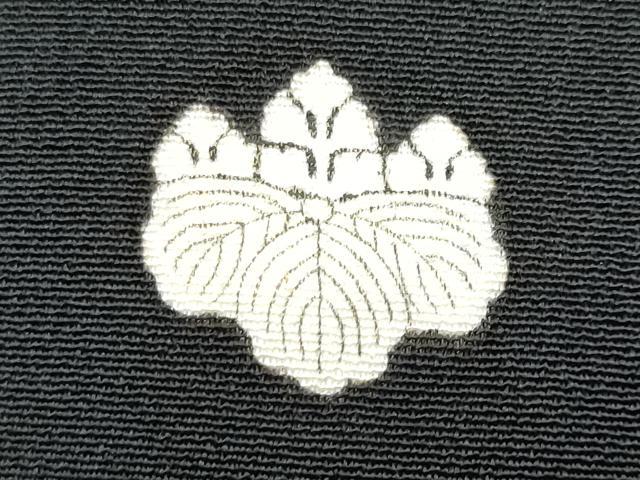 平和屋着物■豪華黒留袖 駒刺繍 扇面御所車人物文 金彩 正絹 逸品 CABE6066fb