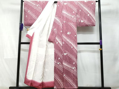 平和屋着物■上質な小紋 絞り 辻が花 正絹 逸品 CABE6168fb