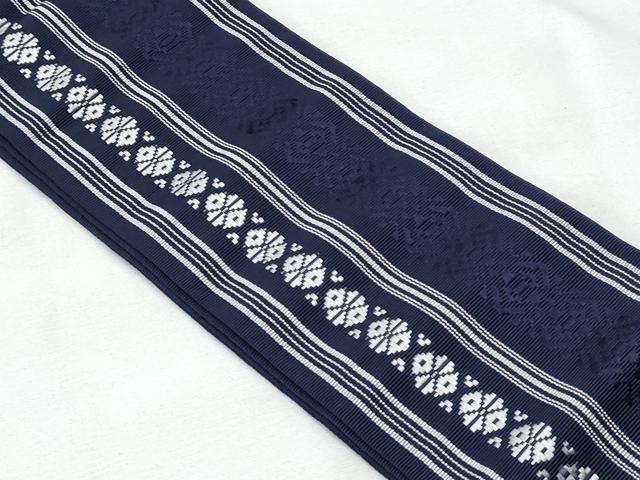 平和屋着物◎男性 本場筑前博多織 角帯 献上 男帯 証紙付き 正絹 逸品 CABE6269fb