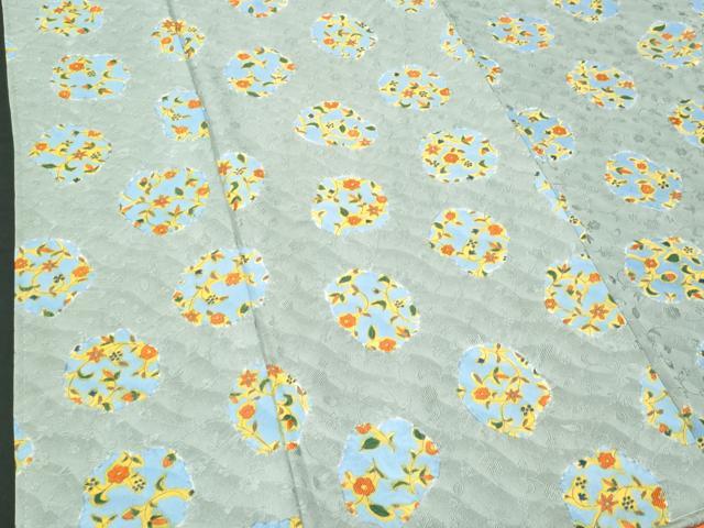 平和屋着物●上質な小紋　花丸文　正絹　逸品　AABH2634ck 平和屋着物□上質な小紋 花丸文 正絹 逸品 AABI3872sxの通販 by 平和屋