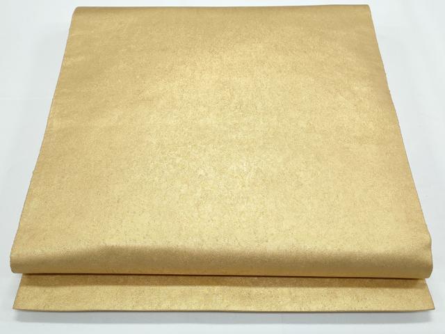 平和屋着物◎六通柄袋帯　霞文　金彩　正絹　逸品　CABE6406th