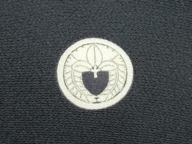 平和屋着物■豪華黒留袖　刺繍　雲取り花文　暈し染め　正絹　逸品　CABE6643th