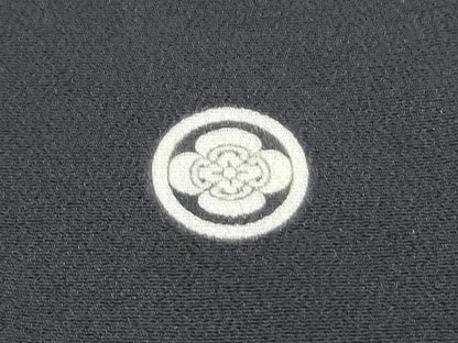 平和屋着物■豪華黒留袖　駒刺繍　笹竹文　金彩　正絹　逸品　CABE6645th