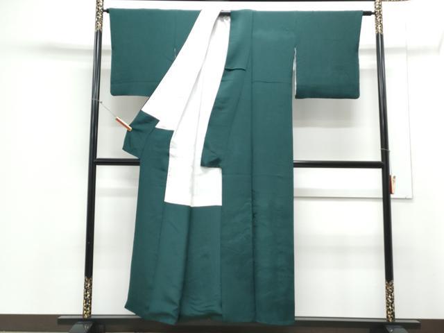 平和屋着物■無地絵羽訪問着　立波地紋　百入茶色　正絹　逸品　CABE6652th