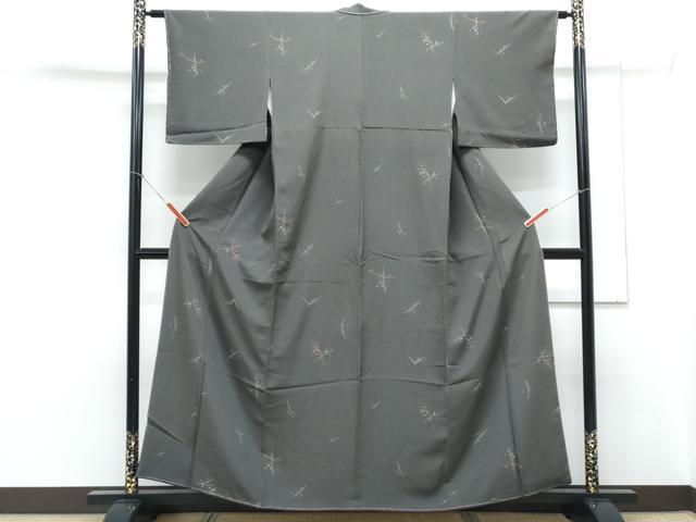 平和屋着物■上質な小紋 吉祥文 正絹 逸品 未使用 CABE6674th