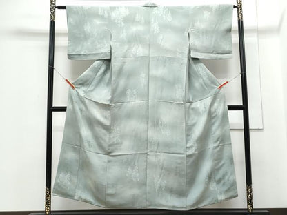平和屋着物■上質な小紋 樹林文 暈し染め 正絹 逸品 CABE6683th