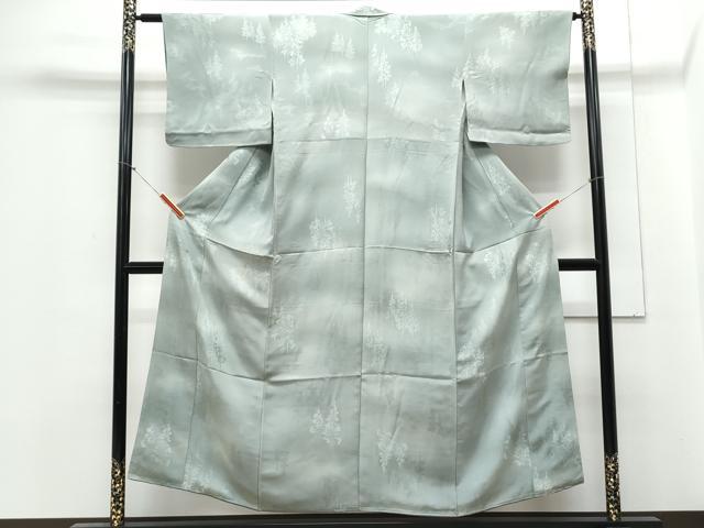 平和屋着物■上質な小紋 樹林文 暈し染め 正絹 逸品 CABE6683th