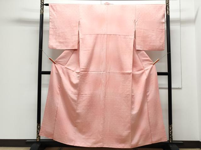 平和屋着物■上質な小紋 菊尽くし地紋 暈し染め 正絹 逸品 CABE6693th
