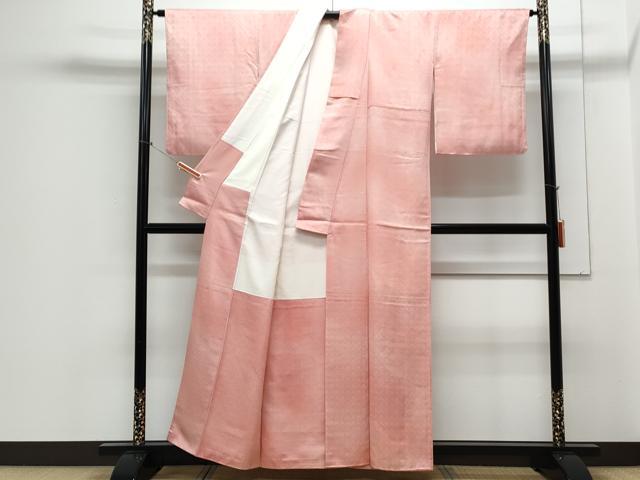 平和屋着物■上質な小紋 菊尽くし地紋 暈し染め 正絹 逸品 CABE6693th