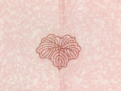 平和屋着物■訪問着　刺繍　草花文　正絹　逸品　CABE6694th