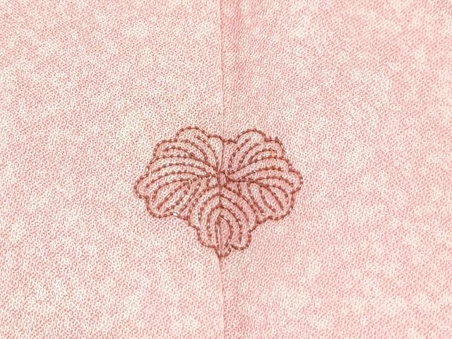 平和屋着物■訪問着　刺繍　草花文　正絹　逸品　CABE6694th