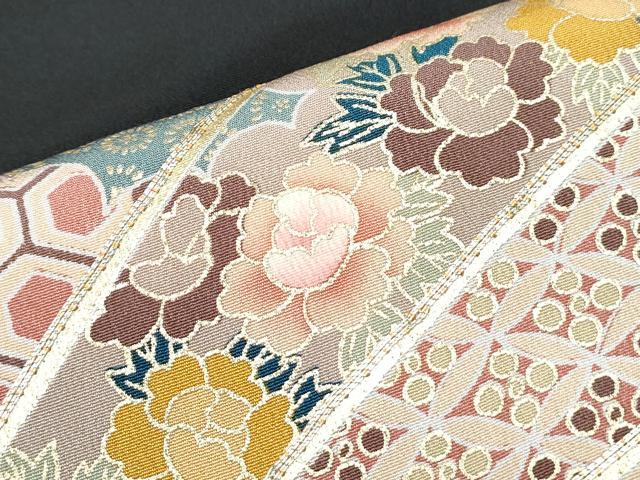 平和屋着物■豪華黒留袖 駒刺繍 桧扇花文 金彩 正絹 逸品 CABE6707th
