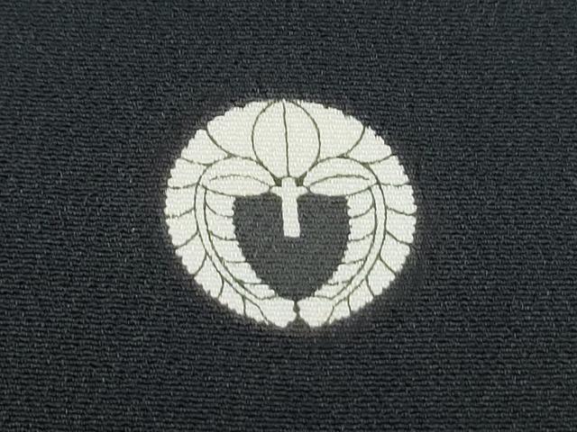 平和屋着物■豪華黒留袖 駒刺繍 陶器花文 金彩 正絹 逸品 CABE6708th