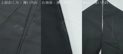 平和屋着物■豪華黒留袖 駒刺繍 御所車花文 金彩 正絹 逸品 CABE6711th