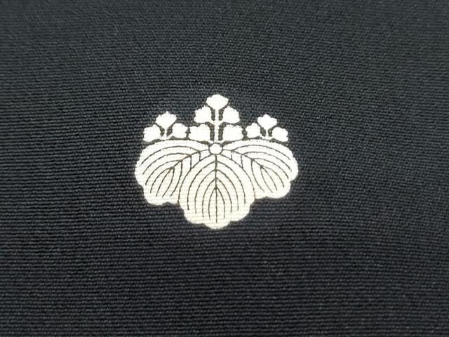 平和屋着物■豪華黒留袖 駒刺繍 御所車花文 金彩 正絹 逸品 CABE6711th