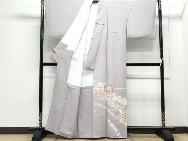 平和屋着物■豪華色留袖　正倉院向かい鳥花文　金彩　正絹　逸品　CABE6724th