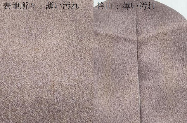 平和屋着物■上質な小紋　作家物　霞文　鬼しぼ縮緬　正絹　逸品　CABE6727th