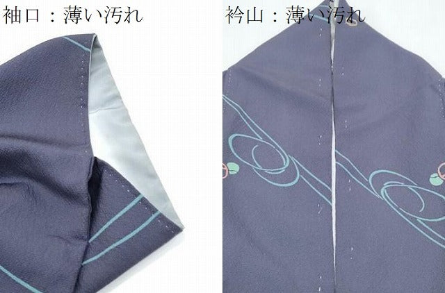 平和屋着物■上質な小紋 吉祥文 正絹 逸品 CABE6752th