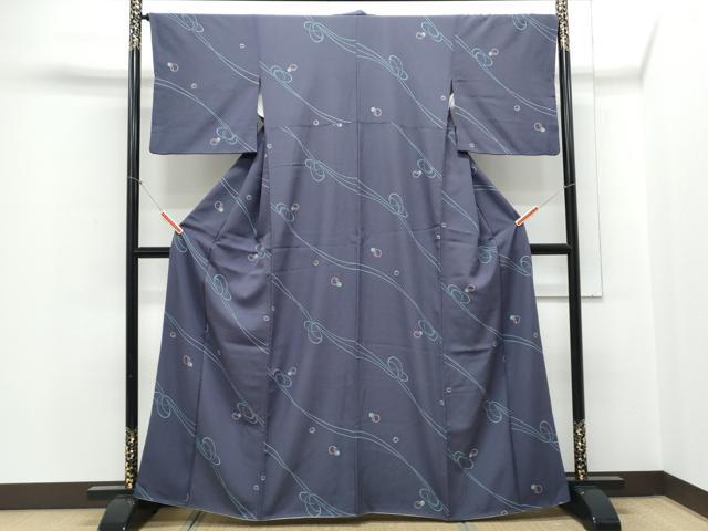 平和屋着物■上質な小紋 吉祥文 正絹 逸品 CABE6752th