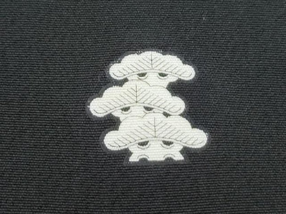 平和屋着物■豪華黒留袖 雲重ね花文 鶴 金彩 正絹 逸品 CABE6771th